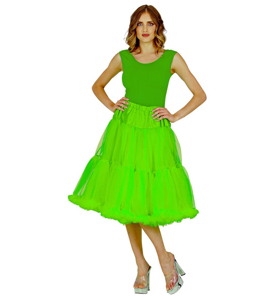 Petticoat green tulle 65cm