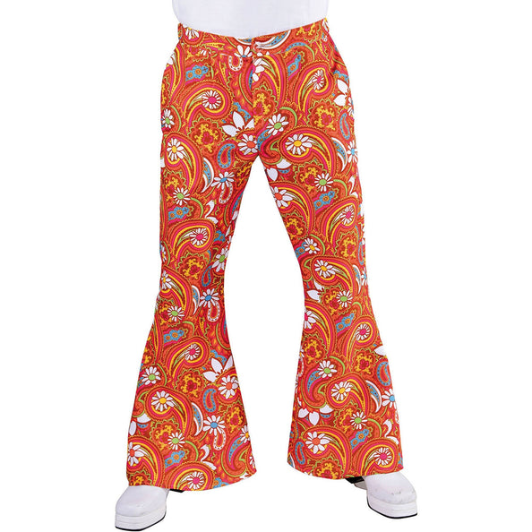 Hippie broek Paisley heren