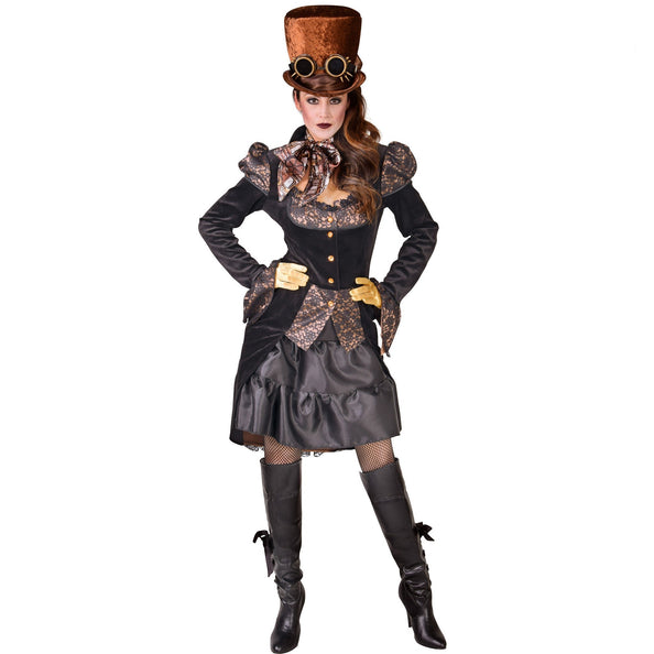 Steampunk jurk dames Shea