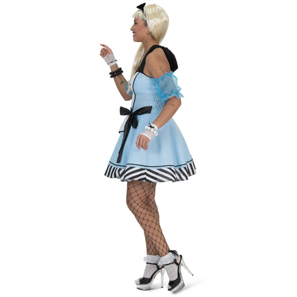 e-carnavalskleding-SYK Alice in Wonderland jurkje dames