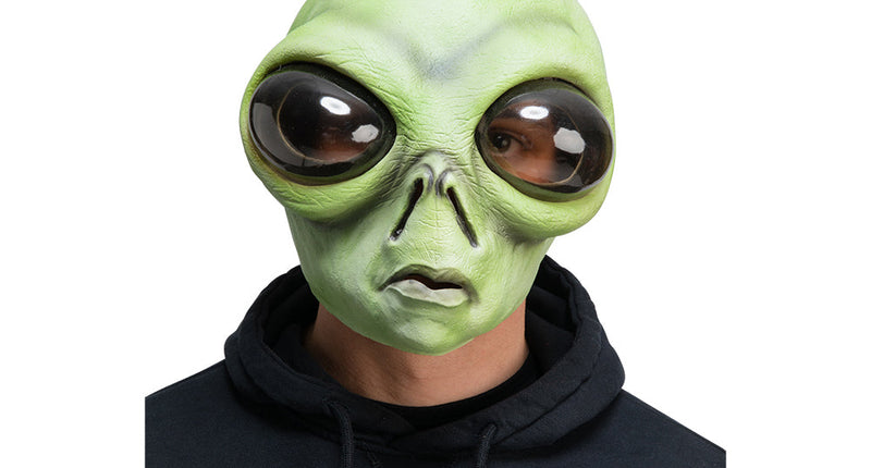 e-carnavalskleding-SYK Alien masker Greeny