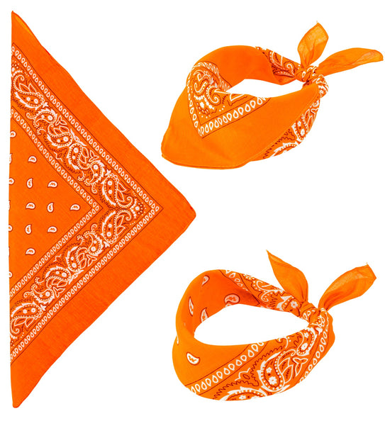 e-carnavalskleding-SYK Bandana oranje