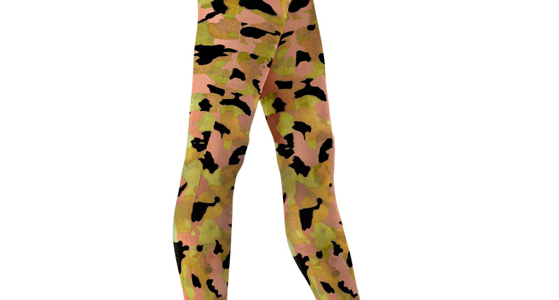 e-carnavalskleding-SYK Camouflage panty soldaat