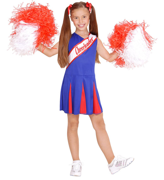 e-carnavalskleding-SYK Cheerleader kostuum blauw rood kinderen