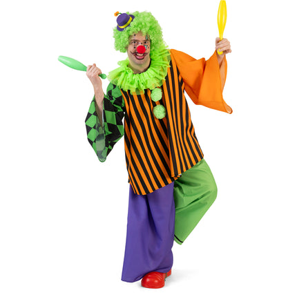 e-carnavalskleding-SYK Clown Pierolino volwassenen