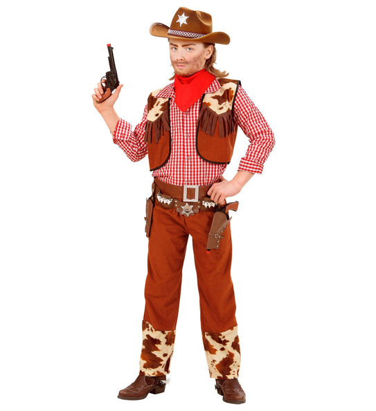 e-carnavalskleding-SYK Cowboy pak Lucky kinderen