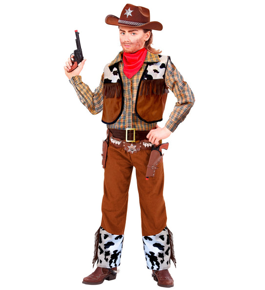 e-carnavalskleding-SYK Cowboy pak western Bill kind