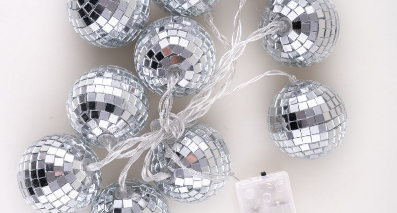 e-carnavalskleding-SYK Disco ballen slinger met verlichting