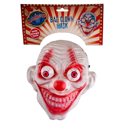 e-carnavalskleding-SYK Evil clown masker halloween