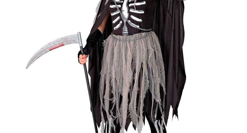 e-carnavalskleding-SYK Grimreaper kostuum dames Skelety