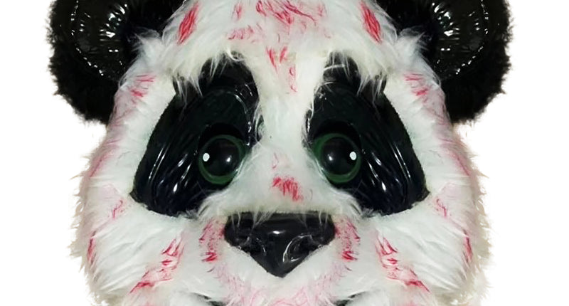 e-carnavalskleding-SYK Halloween masker panda bloed