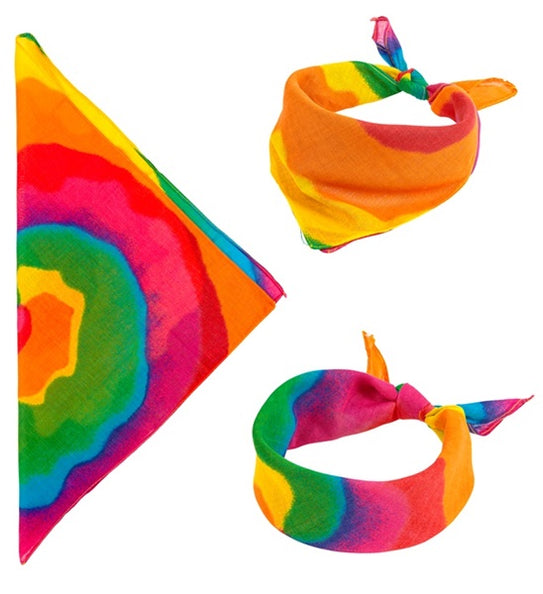 e-carnavalskleding-SYK Hippie tie-dye bandana