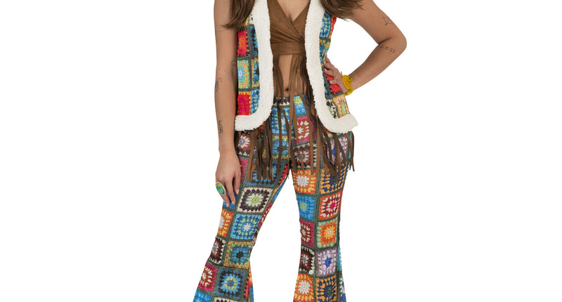 e-carnavalskleding-SYK Hippie vest Ibiza dames