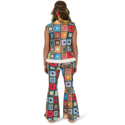 e-carnavalskleding-SYK Hippie vest Ibiza dames