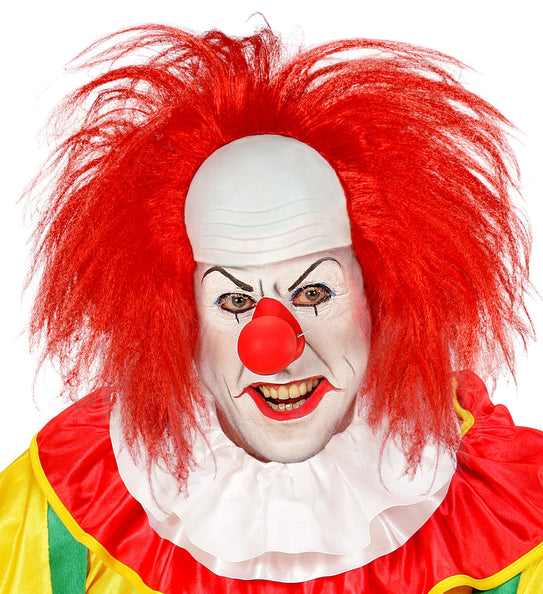 e-carnavalskleding-SYK Horror clowns pruik rood