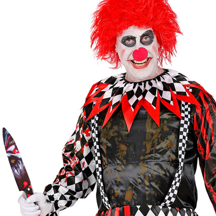 e-carnavalskleding-SYK Horrorclown mes met bloed