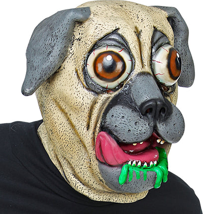 e-carnavalskleding-SYK Masker hond bulldog groot