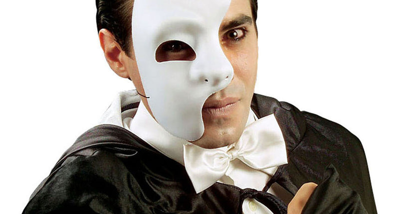 e-carnavalskleding-SYK Masker Phantom of the opera