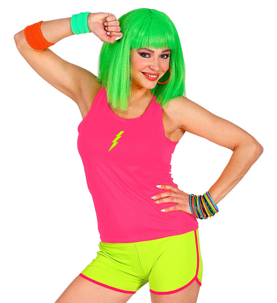 e-carnavalskleding-SYK Neon gele hotpants