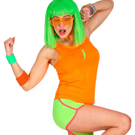 e-carnavalskleding-SYK Neon groene hotpants