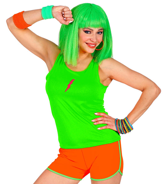 e-carnavalskleding-SYK Neon oranje hotpants