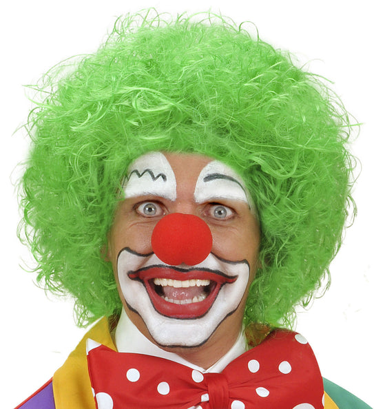 e-carnavalskleding-SYK pruik clown groen