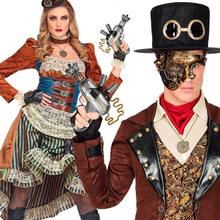 e-carnavalskleding-SYK Steampunk pistool