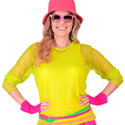 e-carnavalskleding-SYK Tanktop neon geel