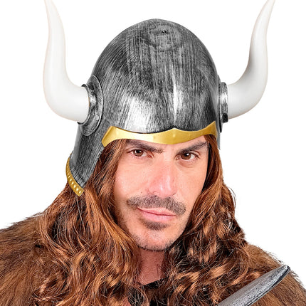 e-carnavalskleding-SYK Viking helm hoorns