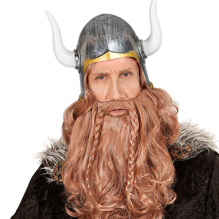 e-carnavalskleding-SYK Viking helm hoorns