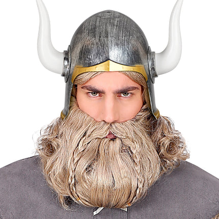 e-carnavalskleding-SYK Viking helm hoorns