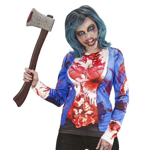 e-carnavalskleding-SYK 3D Zombie shirt volwassenen