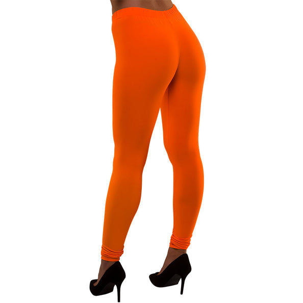 e-carnavalskleding-SYK 80's Neon oranje legging Maud