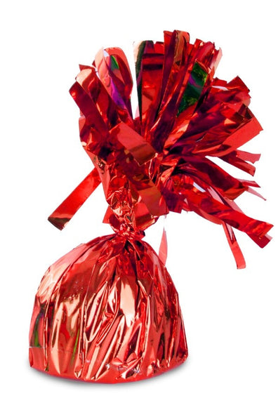 e-carnavalskleding-SYK Ballon gewichtje rood 140 gr  Ø6 cm