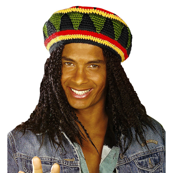 e-carnavalskleding-SYK Bob Marley reggae rasta muts