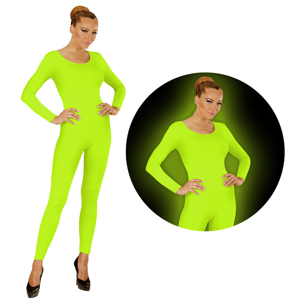 e-carnavalskleding-SYK Bodysuit neon groen