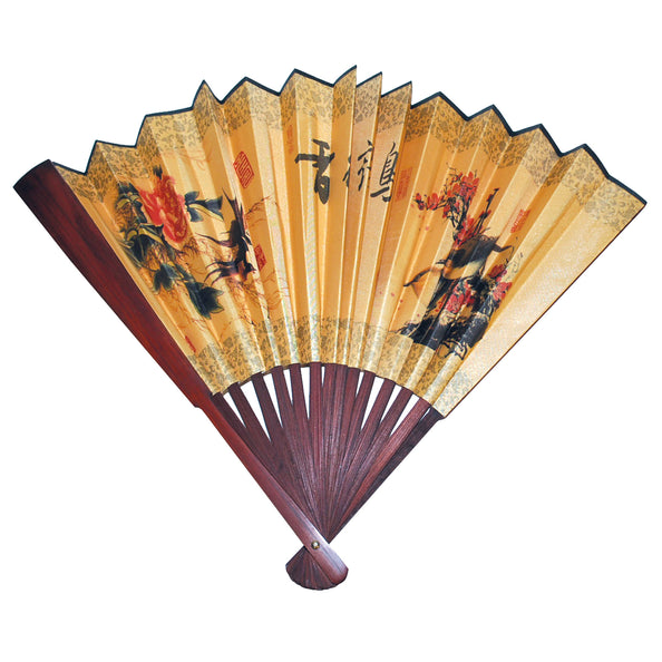 e-carnavalskleding-SYK Chinese waaier met print33cm