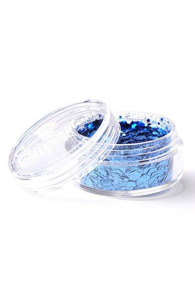 e-carnavalskleding-SYK Chunky Glitters glimmend blauw 8 ml Superstar