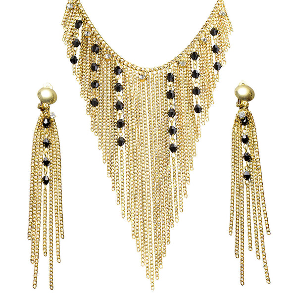 e-carnavalskleding-SYK Cleopatra ketting en oorbellen Gigi