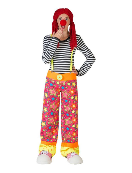 e-carnavalskleding-SYK Clown broek Sparkie met sterren