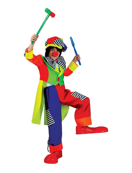 e-carnavalskleding-SYK Clownspak Olaf jongen