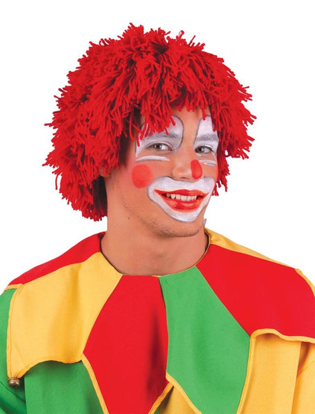 e-carnavalskleding-SYK Clownspruik Luuk rood