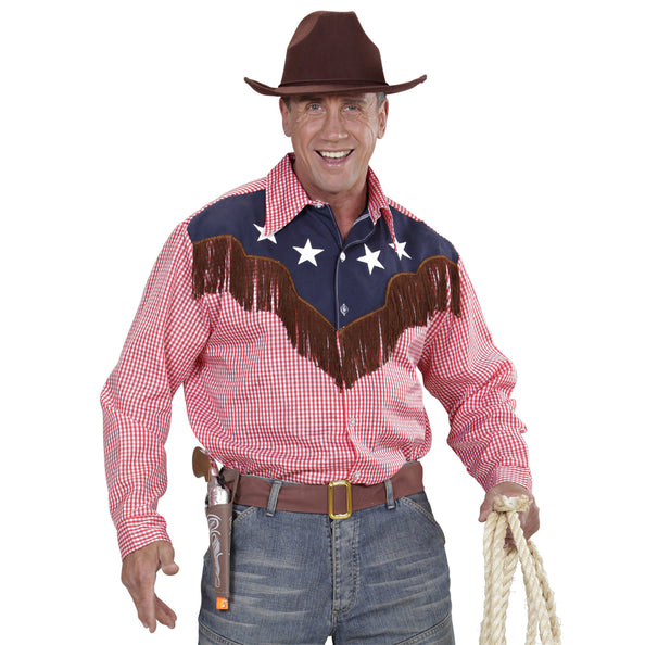 e-carnavalskleding-SYK Cowboy shirt rodeo kostuum