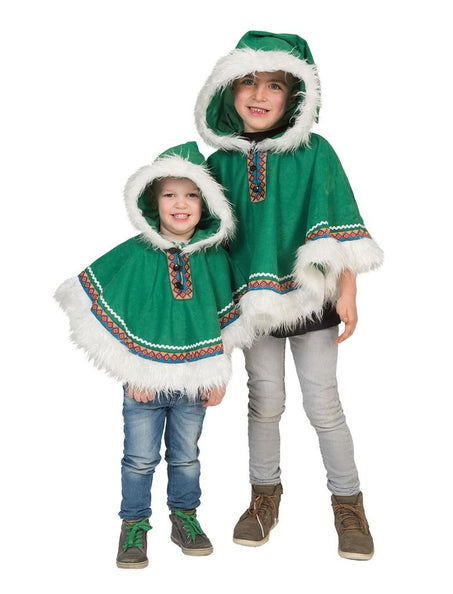 e-carnavalskleding-SYK Eskimo Kimi cape voor babys