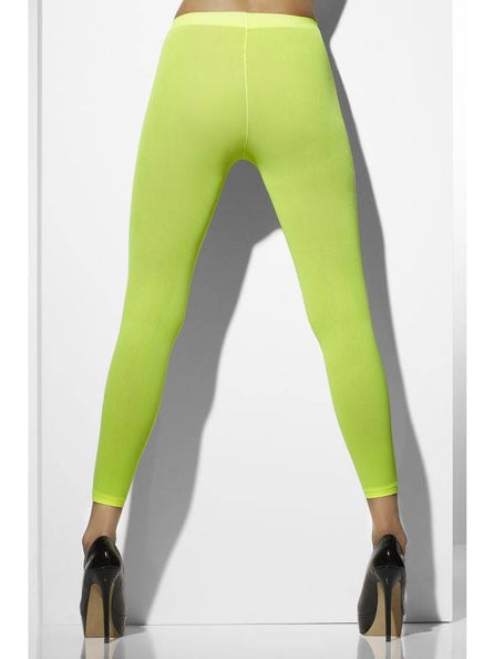 e-carnavalskleding-SYK Fluor groene legging dames