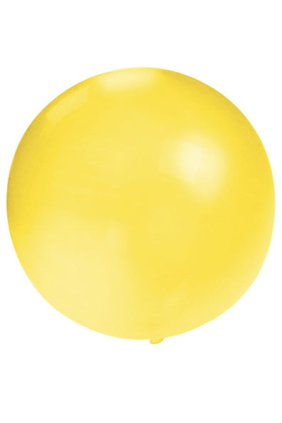 e-carnavalskleding-SYK Gele ballon  Ø 60 cm