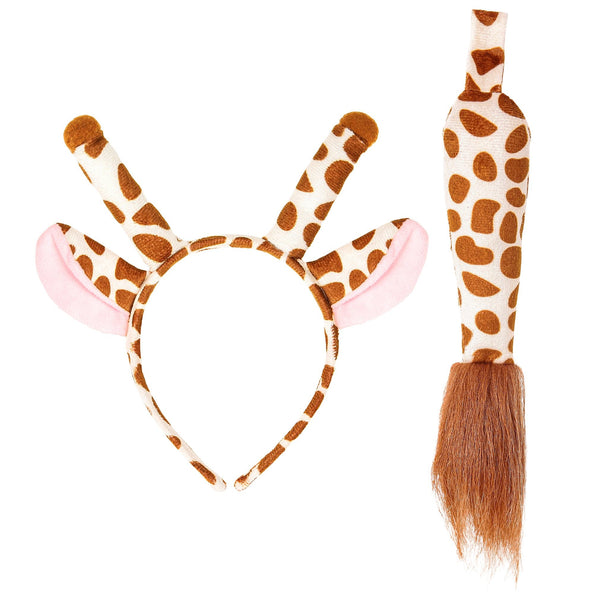 e-carnavalskleding-SYK Giraffe oren met staart