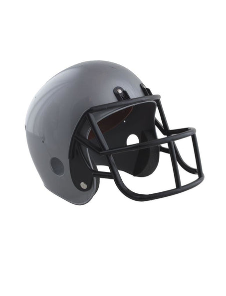 e-carnavalskleding-SYK Grijze american football helm kind