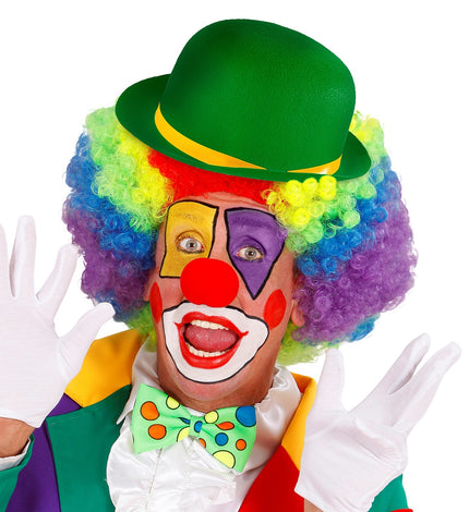 e-carnavalskleding-SYK Groene clowns bolhoed