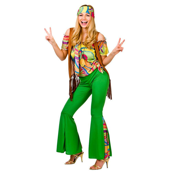 e-carnavalskleding-SYK Groovy Hippie pak Odile